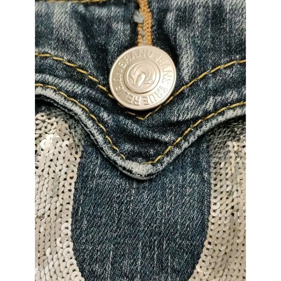 Ladies True Religion World Tour Jean Sequin Pockets - Picture 6 of 16